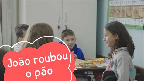 brincadeira do pão|João roubão pão 